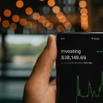 investing app on the phone
