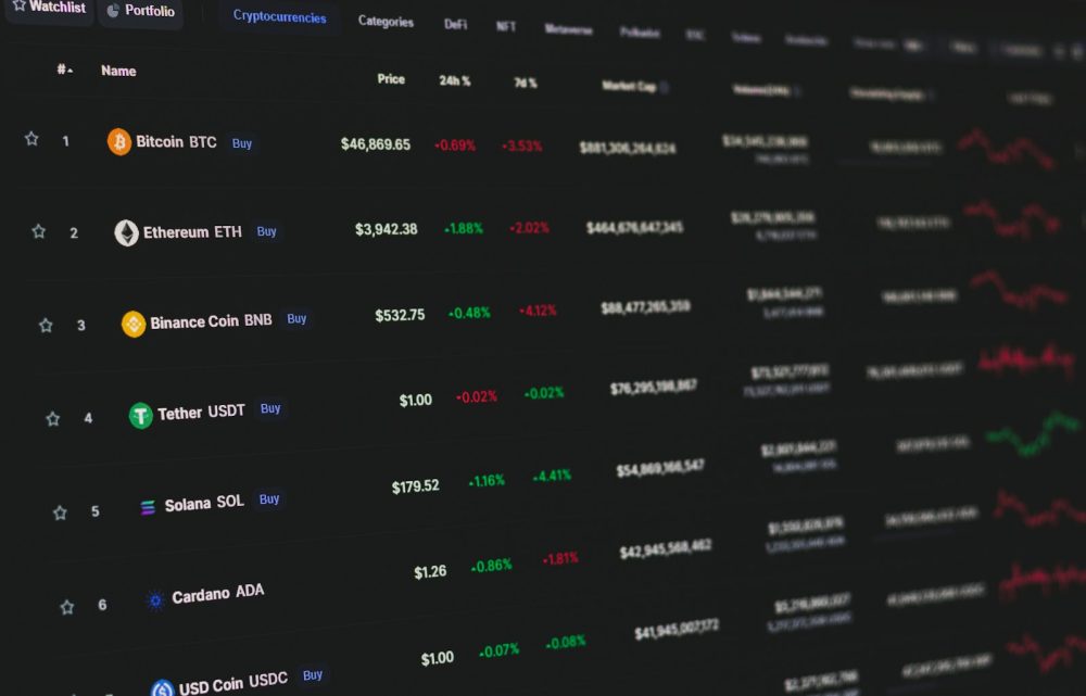 a computer screen with a bunch of numbers on it