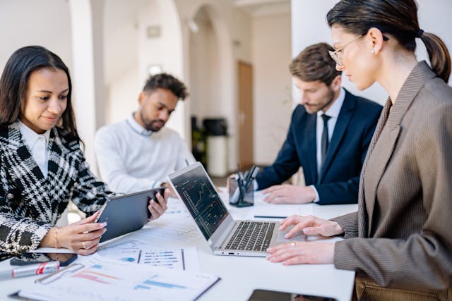 women-in-corporate-attire-working-at-an-office